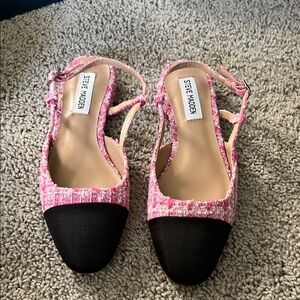Steve Madden Pink and Black Women's Shoes